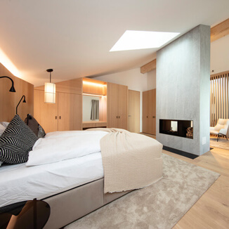 Zimmer mit Ledergriffen in der Schweiz Zimmer mit Ledergriffen in der Schweiz