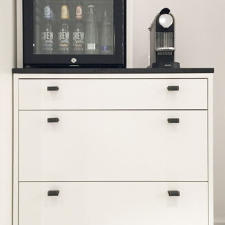 Schubladengriff aus Leder Möbelgriff für Schubladen aus Leder