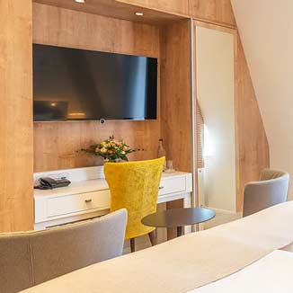 Möbelgriffe aus Leder MILANO-MINI in Hotel Möbelgriffe aus Leder MILANO-MINI in Hotel