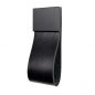 Preview: Lederschlaufen in schwarz von minimaro - luxury furniture handles