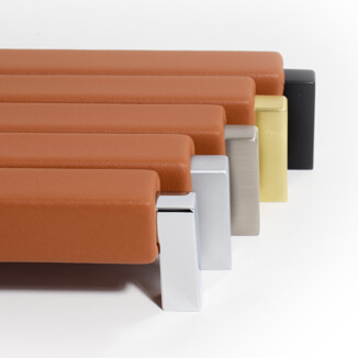 Leather door pulls by minimaro - luxury furniture handles