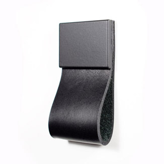 Exklusive Leather Loop in black Exklusive Leather Loop in black