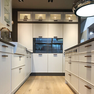 Kitchen drawer pulls with leahter and copper Kitchen drawer pulls with leahter and copper