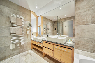 Furniture handles made of leather in the Hotel Dachsteinkönig Furniture handles made of leather in the Hotel Dachsteinkönig