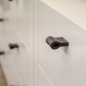 Mobile Preview: Cabinet door handle made of leather