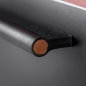 Mobile Preview: Design furniture handles COMO in black with copper