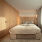 Mobile Preview: Leather handles COMO in hotel bedroom