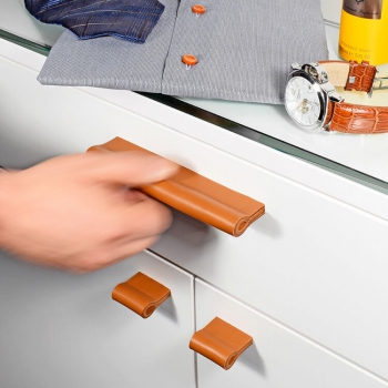Leather handles for every type of furniture