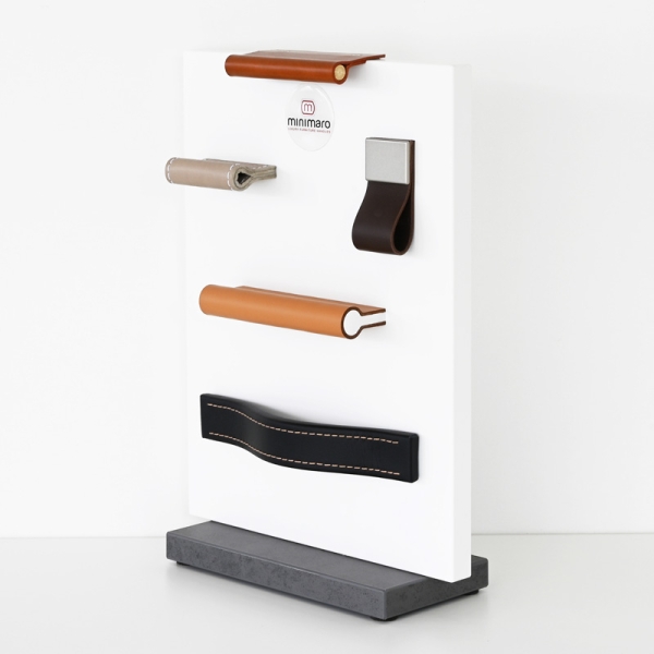 Sample display "MINI" with top sellers from minimaro - luxury furniture handles Sample display "MINI" with top sellers from minimaro - luxury furniture handles