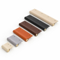 Preview: Drawer Edge Pulls KENT in different leather colors and sizes