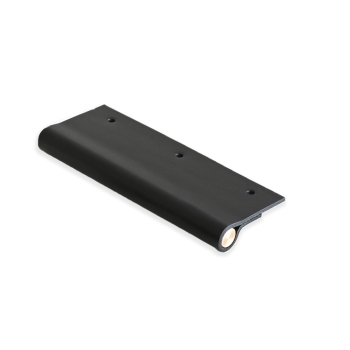 Leather Edge Pulls KENT Black